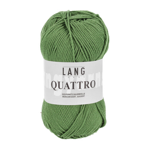 Lang Yarns Lang Yarns | Katoen Quattro -  0117 | Grasgroen