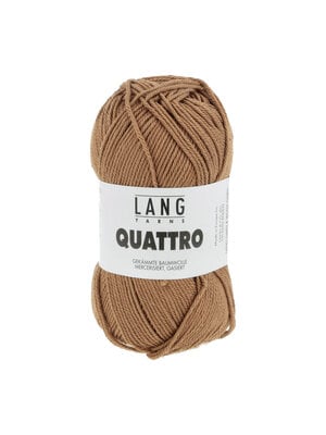 Lang Yarns Lang Yarns | Katoen Quattro -  0115 | Cognac