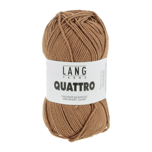 Lang Yarns Lang Yarns | Katoen Quattro -  0115 | Cognac