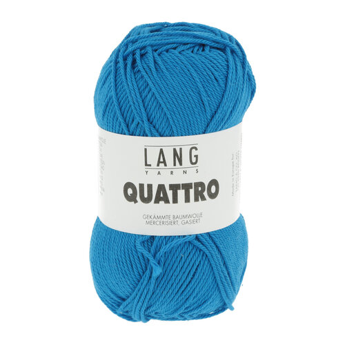 Lang Yarns Lang Yarns | Katoen Quattro -  0110 | Lapislazuli