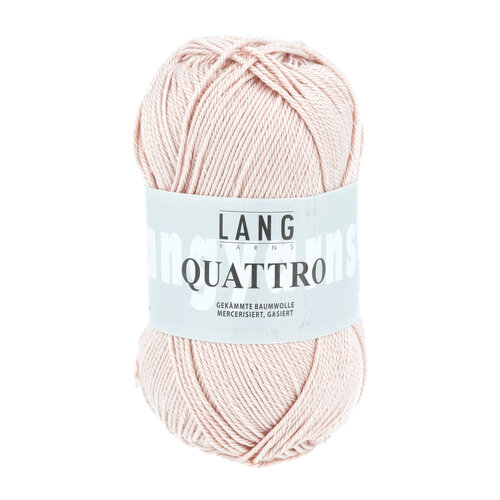 Lang Yarns Lang Yarns | Katoen Quattro - 0109 | Lichtroze