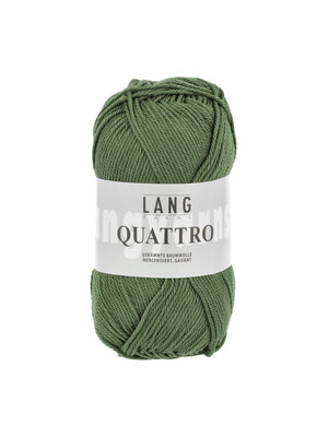 Lang Yarns Lang Yarns | Katoen Quattro -  0097 | Olijfgroen