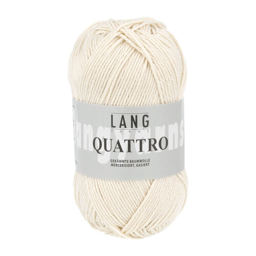 Lang Yarns Lang Yarns | Katoen Quattro -  0094 | Ivoor