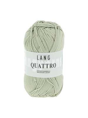 Lang Yarns Lang Yarns | Katoen Quattro -  0091 | Pastelgroen