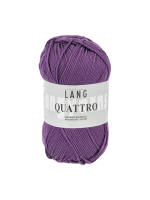 Lang Yarns Lang Yarns | Katoen Quattro -  0080 | Violet