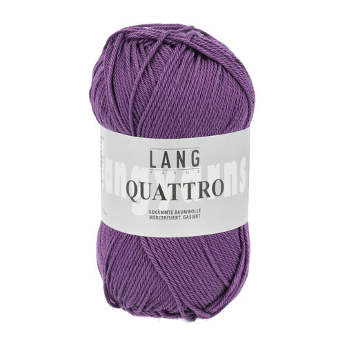 Lang Yarns Lang Yarns | Katoen Quattro -  0080 | Violet