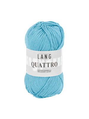 Lang Yarns Lang Yarns | Katoen Quattro -  0079 | Turkoois