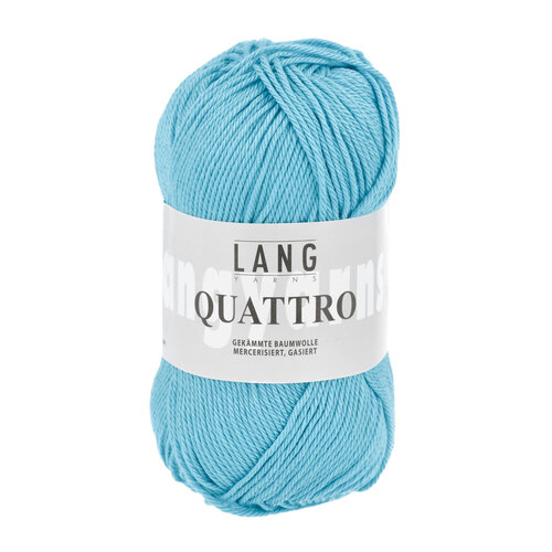 Lang Yarns Lang Yarns | Katoen Quattro -  0079 | Turkoois