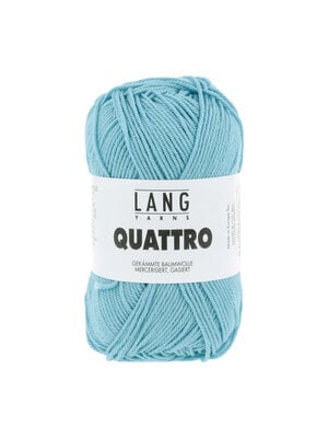 Lang Yarns Lang Yarns | Katoen Quattro - 0078 | Licht Turkoois