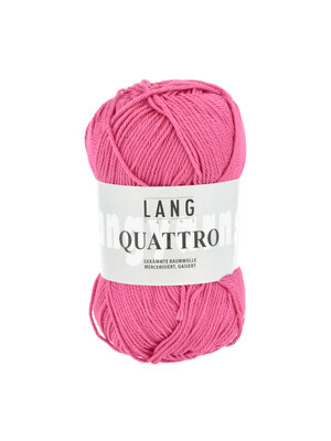 Lang Yarns Lang Yarns | Katoen Quattro -  0065 | Roze