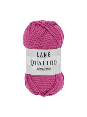 Lang Yarns Lang Yarns | Katoen Quattro -  0064 | Fuchsia