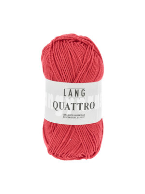 Lang Yarns Lang Yarns | Katoen Quattro -  0061 | Tomatenrood
