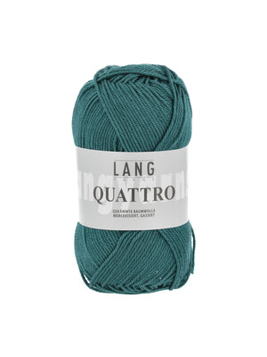 Lang Yarns Lang Yarns | Katoen Quattro -  0088 | Petrol