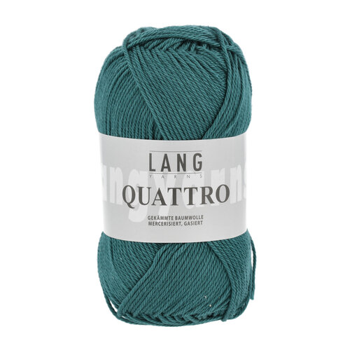 Lang Yarns Lang Yarns | Katoen Quattro -  0088 | Petrol