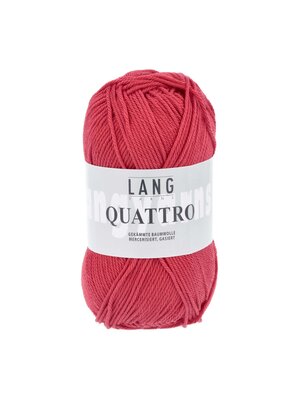 Lang Yarns Lang Yarns | Katoen Quattro -  0060 | Rood