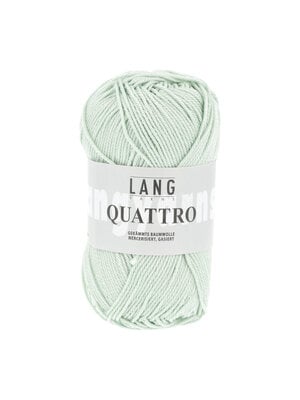 Lang Yarns Lang Yarns | Katoen Quattro - 0058 | Licht Salie