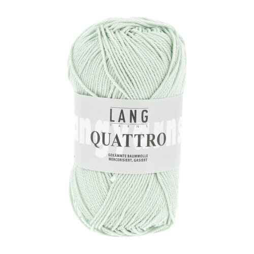 Lang Yarns Lang Yarns | Katoen Quattro - 0058 | Licht Salie