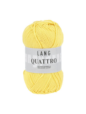 Lang Yarns Lang Yarns | Katoen Quattro -  0049 | Goudgeel