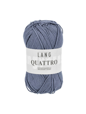 Lang Yarns Lang Yarns | Katoen Quattro -  0034 | Donkerjeans