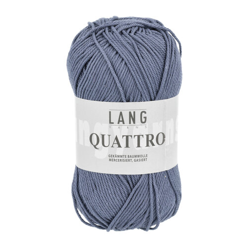 Lang Yarns Lang Yarns | Katoen Quattro -  0034 | Donkerjeans