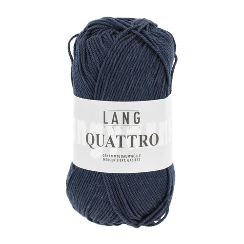 Lang Yarns Lang Yarns | Katoen Quattro -  0025 | Navy
