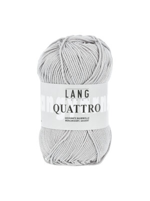 Lang Yarns Lang Yarns | Katoen Quattro -  0024 | Grijs