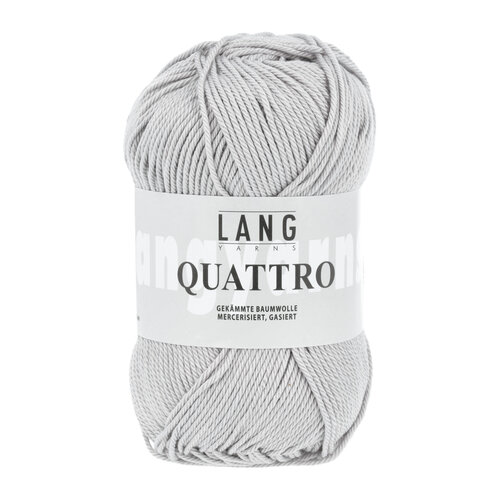 Lang Yarns Lang Yarns | Katoen Quattro -  0024 | Grijs