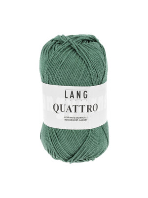 Lang Yarns Lang Yarns | Katoen Quattro -  0018 | Donkergroen