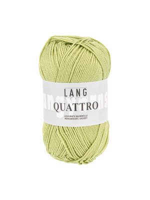 Lang Yarns Lang Yarns | Katoen Quattro - 0016 | Lichtgroen