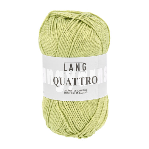 Lang Yarns Lang Yarns | Katoen Quattro - 0016 | Lichtgroen