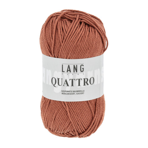 Lang Yarns Lang Yarns | Katoen Quattro -  0015 | Oranje