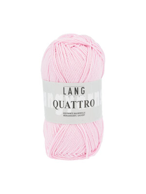 Lang Yarns Lang Yarns | Katoen Quattro -  0009 | Roze