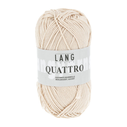 Lang Yarns Lang Yarns | Katoen Quattro -  0002 | Creme