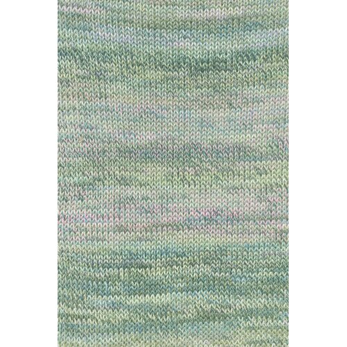 Lang Yarns Lang Yarns | Katoen Illusion -  0010 |Teal/Oranje/Aqua/Ivoor