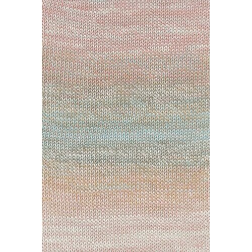 Lang Yarns Lang Yarns | Katoen Illusion -  0011 | Groen/Roze/Blauw/Lavendel