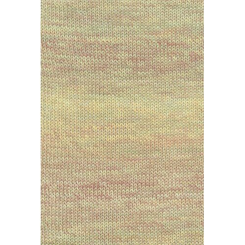 Lang Yarns Lang Yarns | Katoen Illusion -  0007 | Olijfroen/Geel/Bruin/Oranje