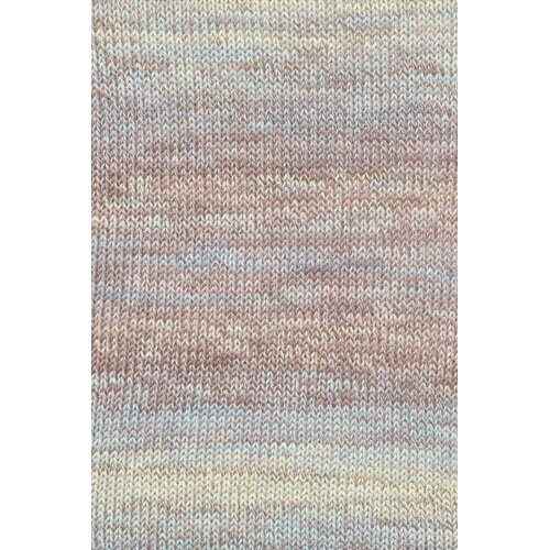 Lang Yarns Lang Yarns | Katoen Illusion -  0005 | Bruin/Blauw/Felgeel