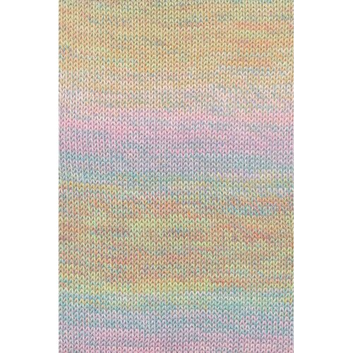 Lang Yarns Lang Yarns | Katoen Illusion -  0004 | Geel/Roze/Groen/Aqua