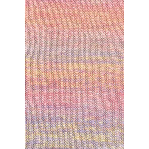Lang Yarns Lang Yarns | Katoen Illusion -  0001 | Roze/Geel/Lila/Oranje