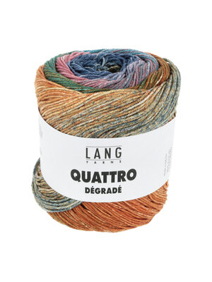 Lang Yarns Lang Yarns | Katoen Quattro DÉGRADÉ - 0016 | Multicolor