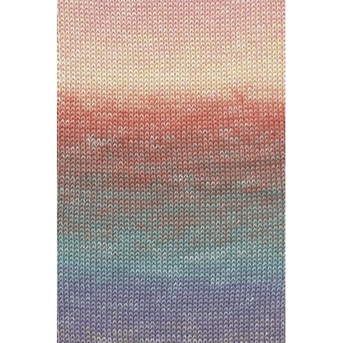 Lang Yarns Lang Yarns | Katoen Quattro DÉGRADÉ - 0013 | Roze/Lila/Oranje