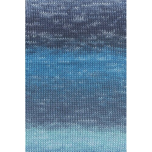 Lang Yarns Lang Yarns | Katoen Quattro DÉGRADÉ - 0011 | Blauw
