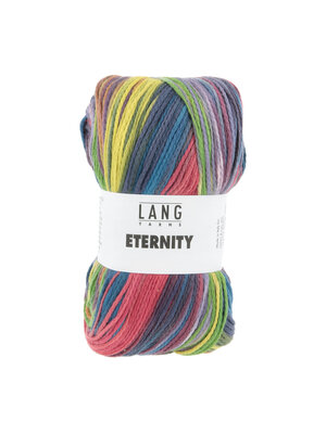 Lang Yarns Lang Yarns | Katoen Eternity - 0007 | Rood/Geel/Blauw