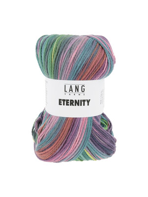 Lang Yarns Lang Yarns | Katoen Eternity - 0006 | Paars/Roze/Groen