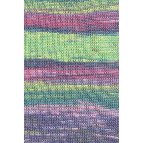 Lang Yarns Lang Yarns | Katoen Eternity - 0006 | Paars/Roze/Groen