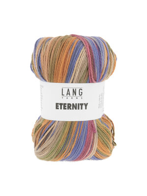 Lang Yarns Lang Yarns | Katoen Eternity - 0003 | Oranje/Groen/Roest