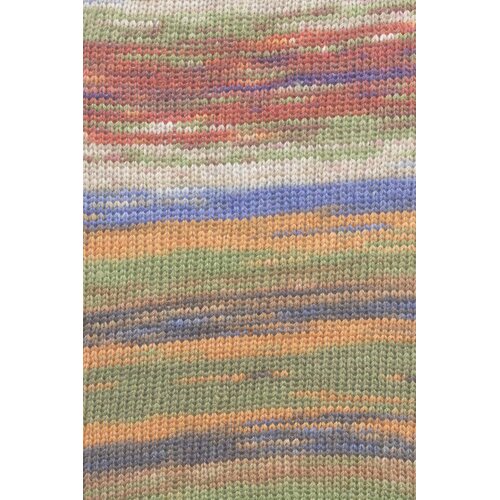 Lang Yarns Lang Yarns | Katoen Eternity - 0003 | Oranje/Groen/Roest