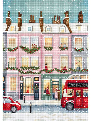 Leti Stitch Borduurpakket London Winter Charm - Leti Stitch