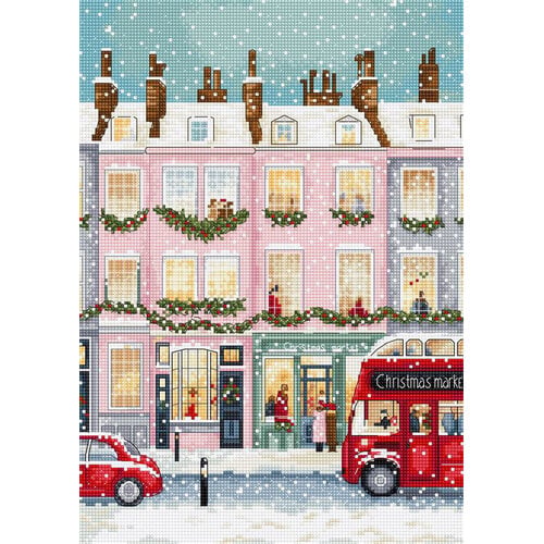 Leti Stitch Borduurpakket London Winter Charm - Leti Stitch