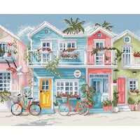 Borduurpakket Beach Bliss - Leti Stitch